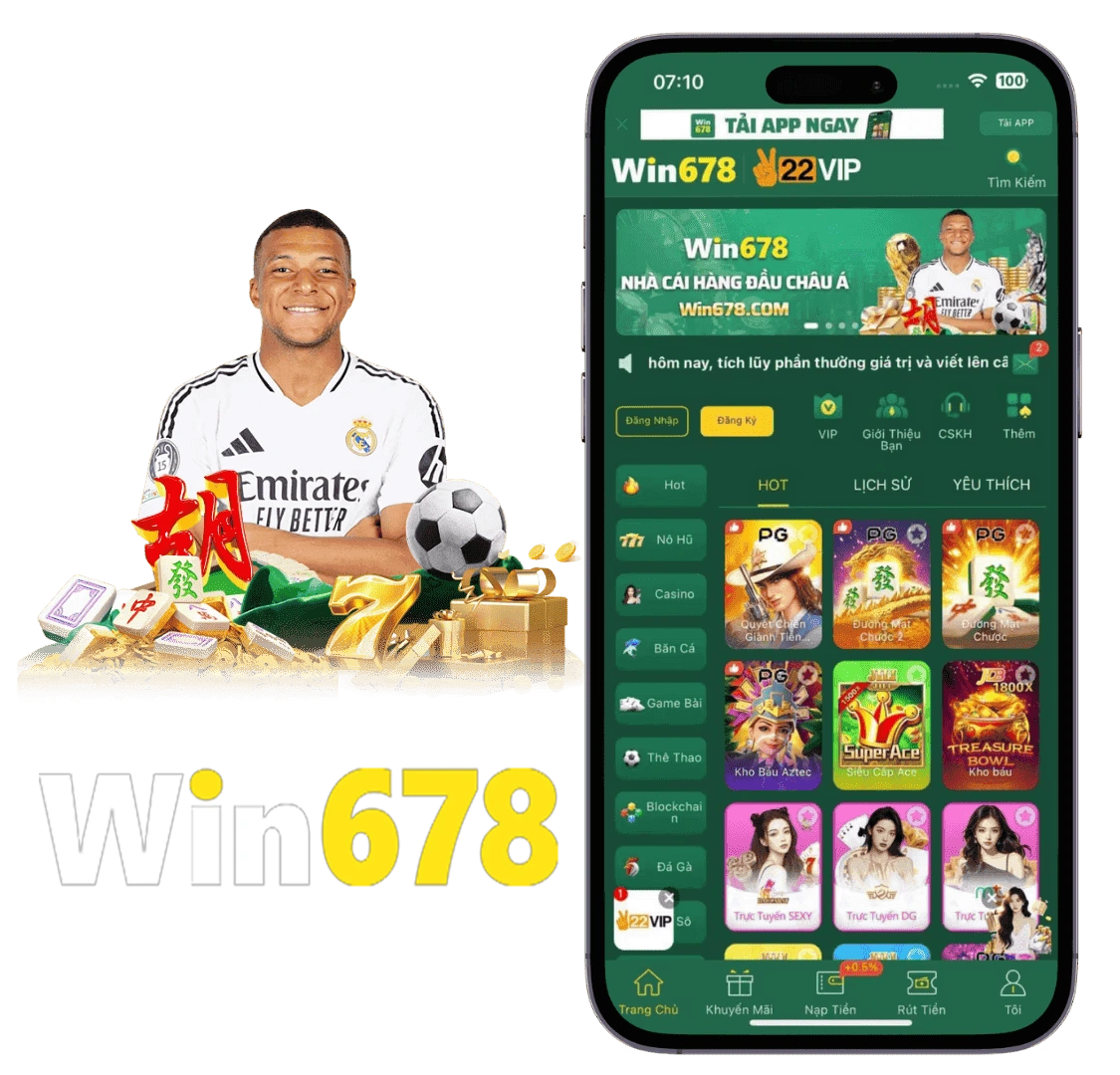 Ứng dụng Win678 trên thiết bị di động